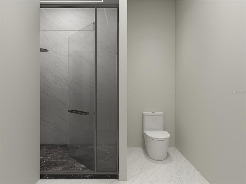 Downstairs Primary Full Bathroom Downstairs Primary Full Bathroom