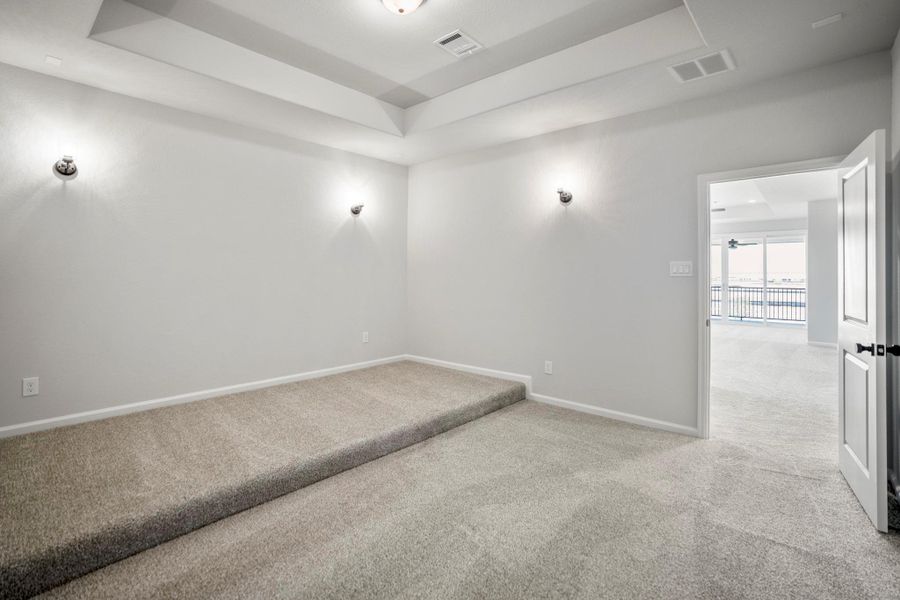 Spacious, unfurnished interior of a new home in Jordan Ranch 70' Lots, Fulshear (Image 37).