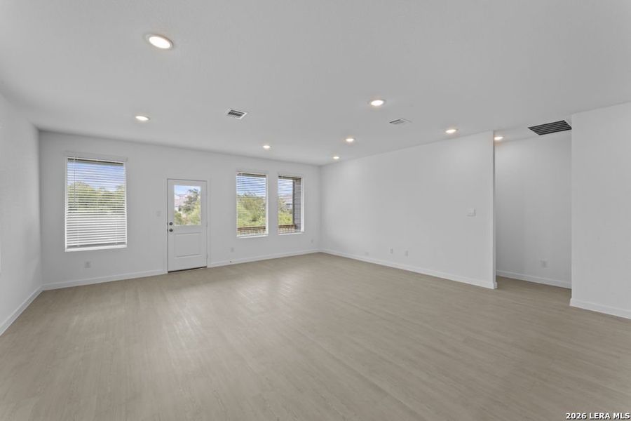 Spacious, unfurnished interior of a new home in Brookmill, San Antonio (Image 26). Spacious, unfurnished interior of a new home in Brookmill, San Antonio (Image 26).