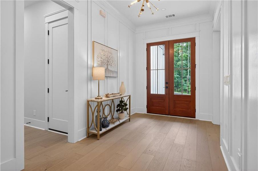 Furnished interior view inside a new home in , Cumming (Image 17). Furnished interior view inside a new home in , Cumming (Image 17).