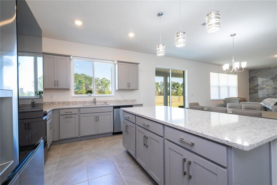 Furnished interior view inside a new home in , Clermont (Image 50). Furnished interior view inside a new home in , Clermont (Image 50).