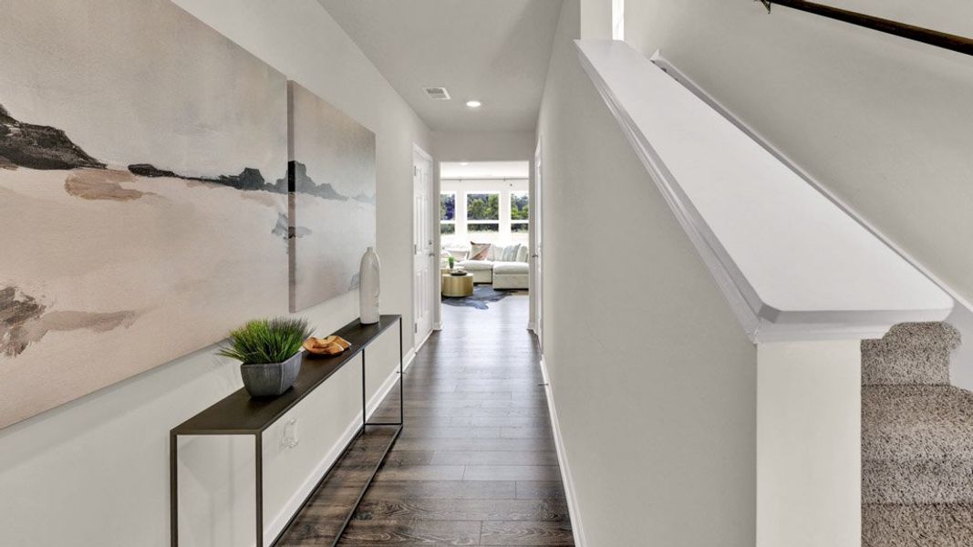 Furnished interior view inside a new home in Fieldcrest Acres, Blountville (Image 32).