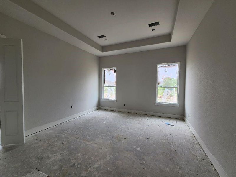 In-progress construction of a new home in Rocky Top, Krum, TX (Image 11).