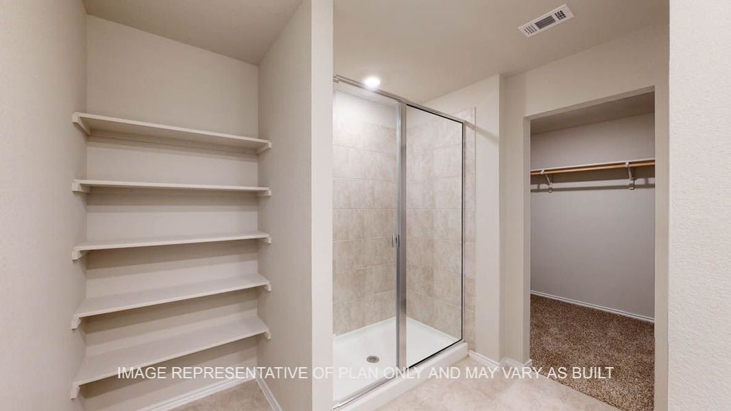 Representative furnished interior of a home built from the Fargo by D.R. Horton in Reynolds Crossing, Killeen (Image 12).