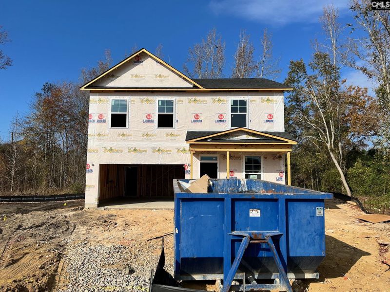 In-progress construction of a new home in Blythewood Farms, Blythewood, SC (Image 17).