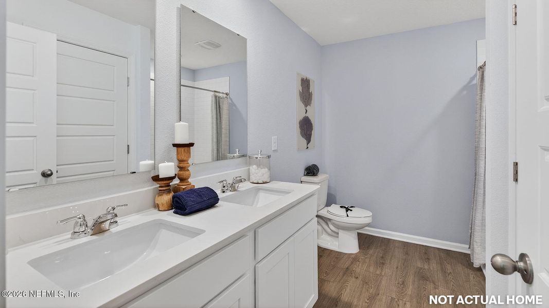 Furnished interior view inside a new home in Grand Reserve, Bunnell (Image 24).
