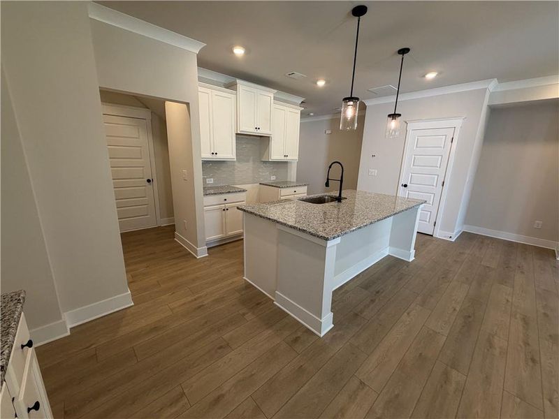 Furnished interior view inside a new home in Millstone at Mundy Mill, Gainesville (Image 8).
