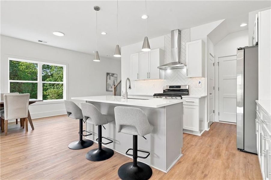 Furnished interior view inside a new home in , Dahlonega (Image 15).