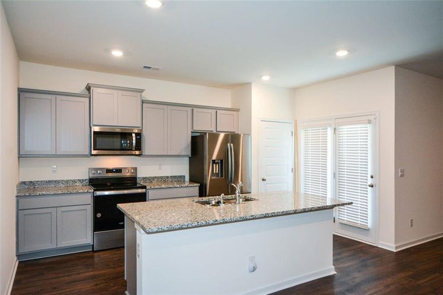 Furnished interior view inside a new home in , Lithonia (Image 12).
