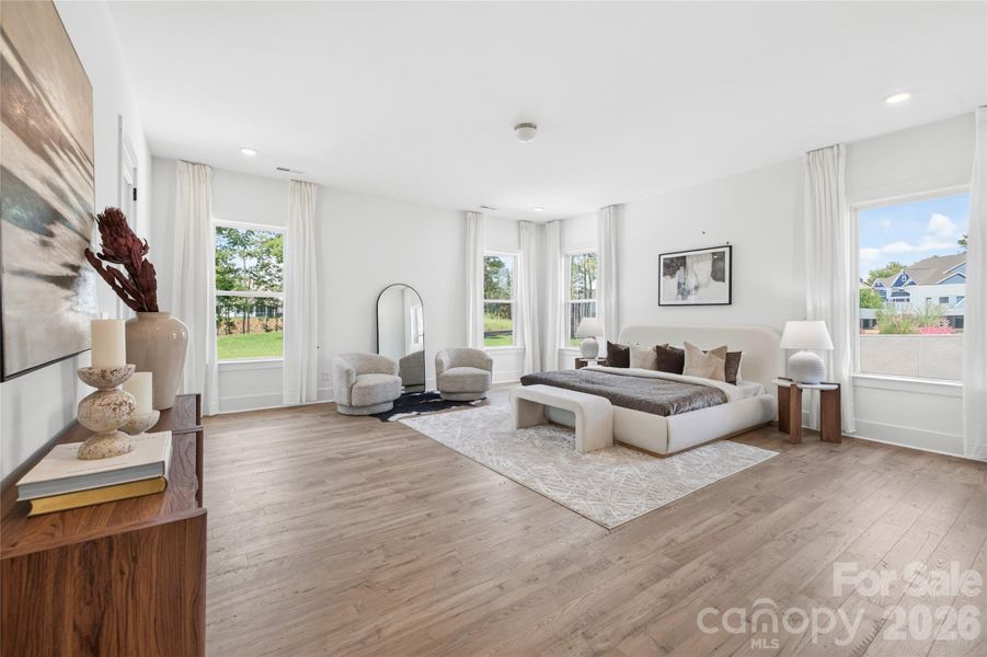 Furnished interior view inside a new home in Edgewater Lakeview On Your Lot, Lancaster (Image 31).