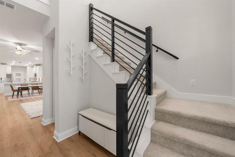 Furnished interior view inside a new home in , Frisco (Image 6).