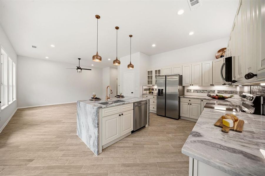 Furnished interior view inside a new home in , Ennis (Image 11). Furnished interior view inside a new home in , Ennis (Image 11).
