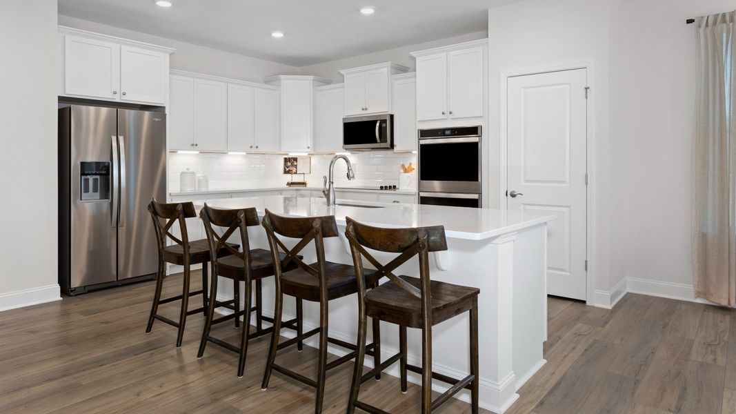 The Cooper 3 Plan by DRB homes in McBride Indian Trail, NC - Kitchen