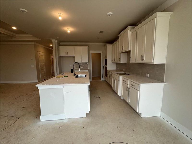 In-progress construction of a new home in Rosewood Lake Preserve, Hoschton, GA (Image 7).