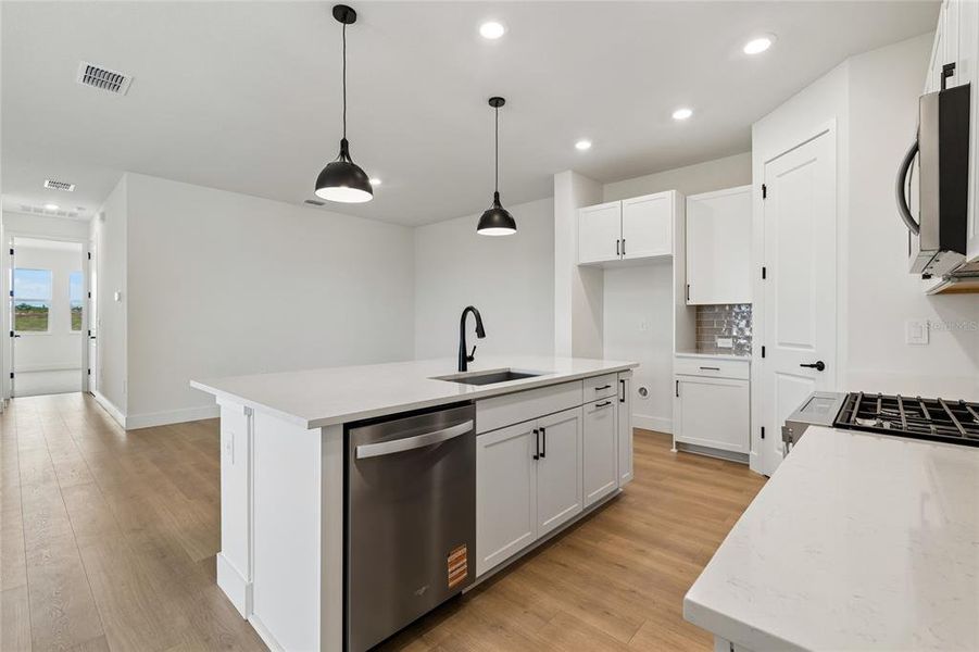 Furnished interior view inside a new home in Gracewater at Sarasota, Sarasota (Image 11).