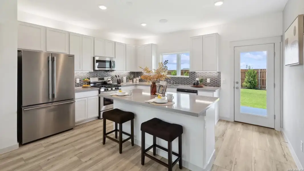 Furnished interior view inside a new home in Prominence Journey, San Antonio (Image 6).
