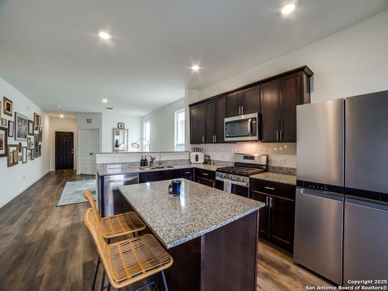 Furnished interior view inside a new home in Corley Farms, Boerne (Image 10). Furnished interior view inside a new home in Corley Farms, Boerne (Image 10).