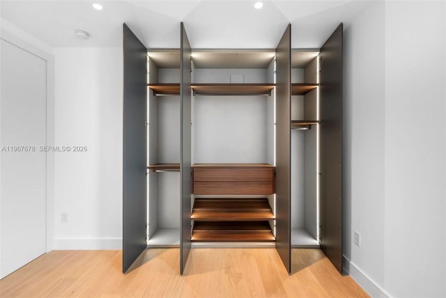 Furnished interior view inside a new home in , Miami (Image 10).