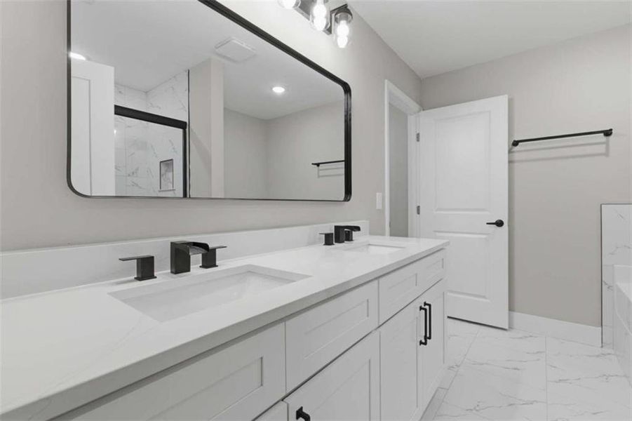 Furnished interior view inside a new home in , Griffin (Image 12).