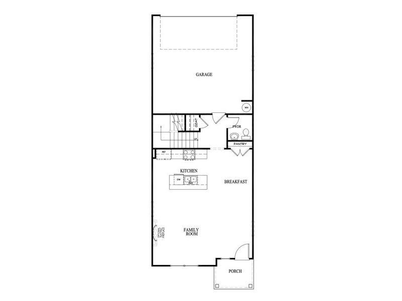 2D floor plan layout for the The Landon by Stephen Elliott Homes in Carrington Walk, Powder Springs, GA (Image 5). 2D floor plan layout for the The Landon by Stephen Elliott Homes in Carrington Walk, Powder Springs, GA (Image 5).