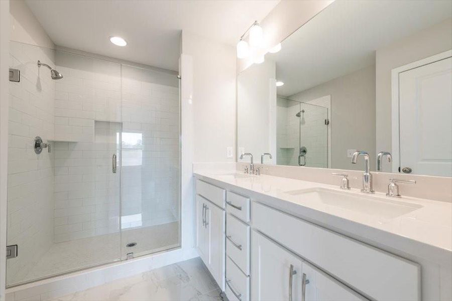 Furnished interior view inside a new home in Wilkins Walk, Mableton (Image 9).