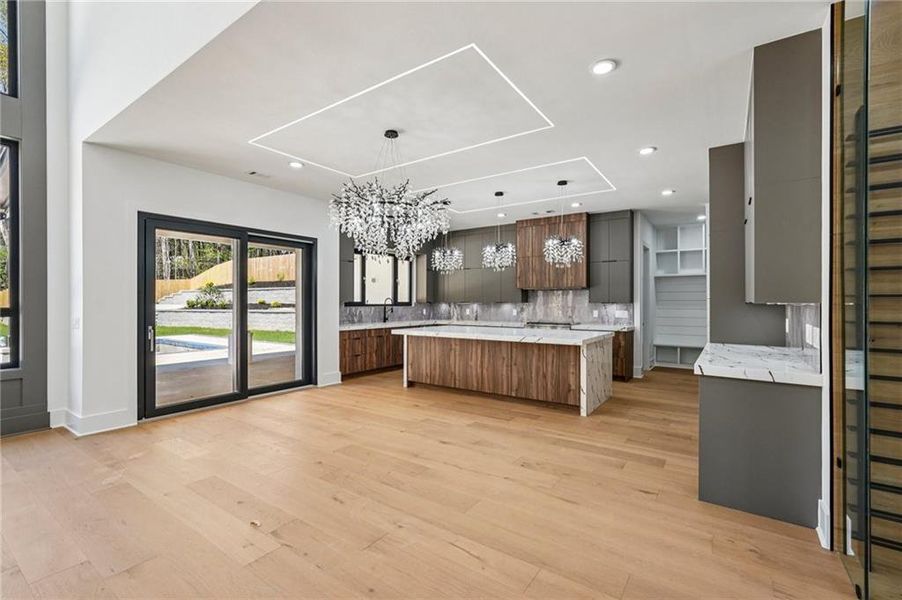 Furnished interior view inside a new home in , Sugar Hill (Image 10).