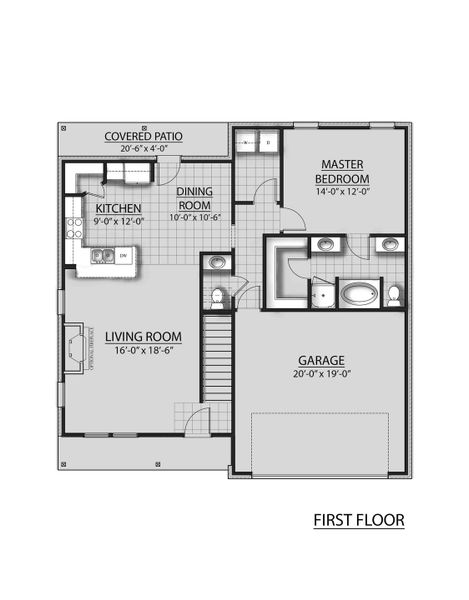 2D floor plan layout of this home in The Bluffs at Lafayette, Freeport, FL (Image 3). 2D floor plan layout of this home in The Bluffs at Lafayette, Freeport, FL (Image 3).