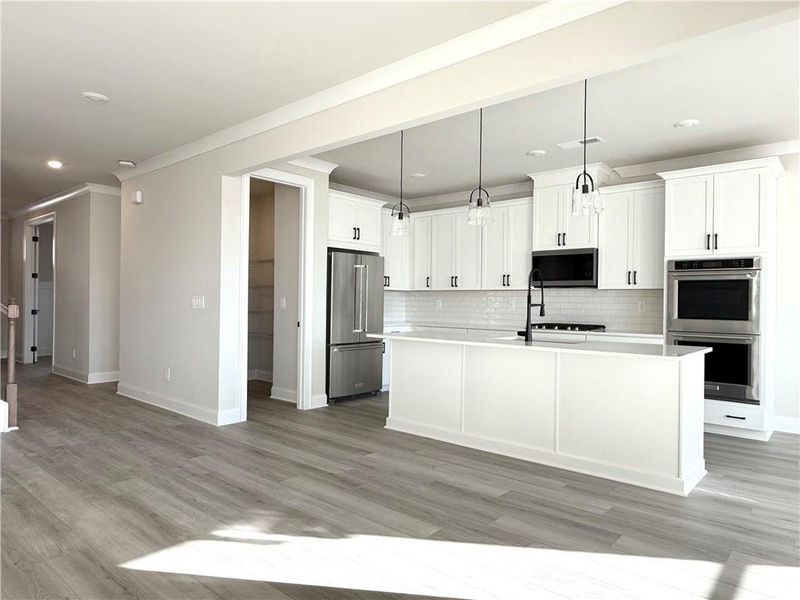 Furnished interior view inside a new home in , Braselton (Image 6).