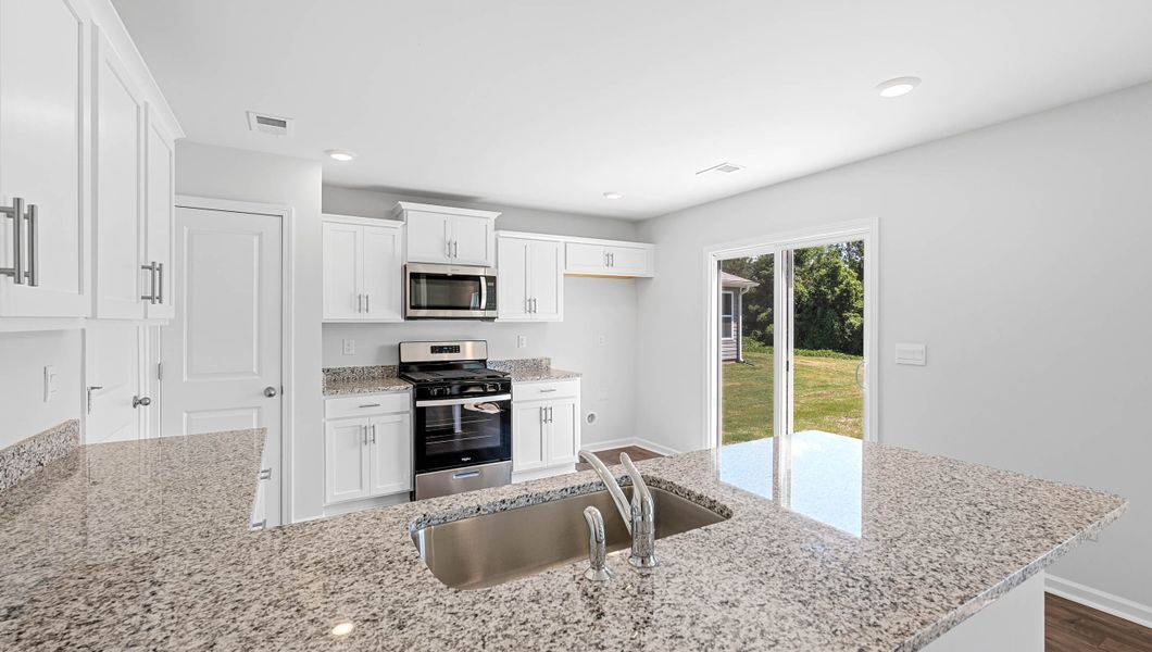 Furnished interior view inside a new home in Tyger Pines, Moore (Image 10).