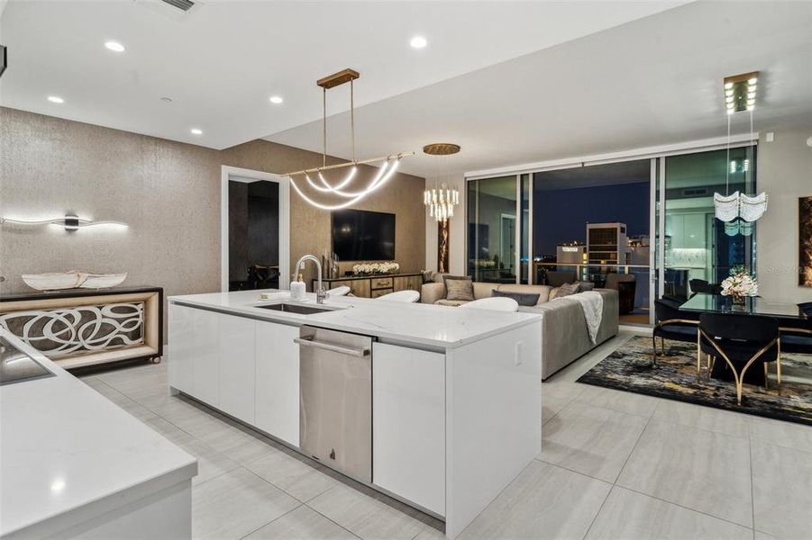 Furnished interior view inside a new home in , Sarasota (Image 59).