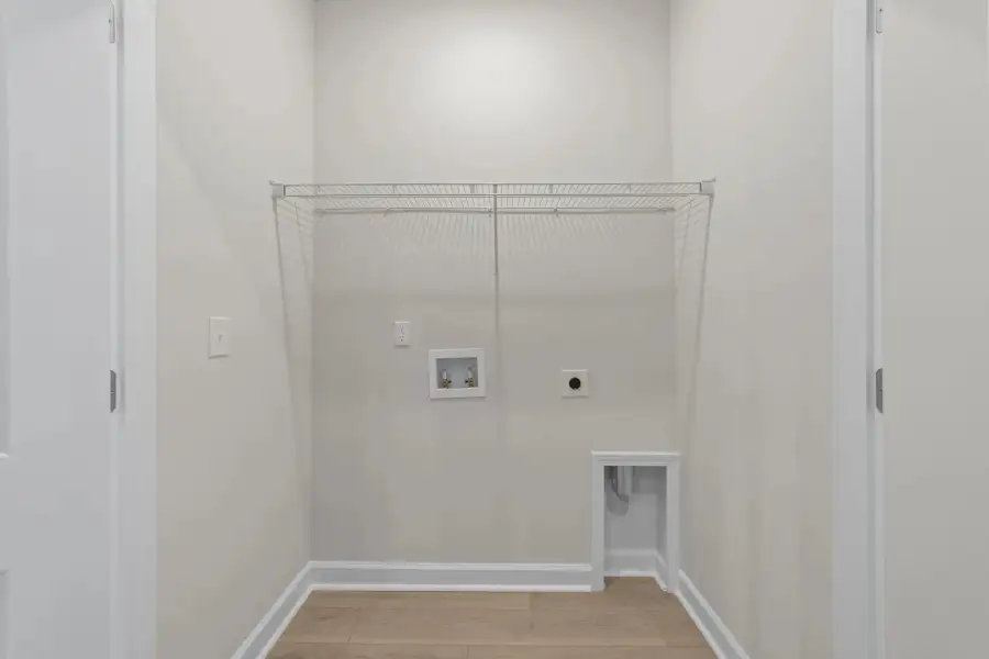 Sample Laundry photo. Actual structural options and design finishes of home may vary.