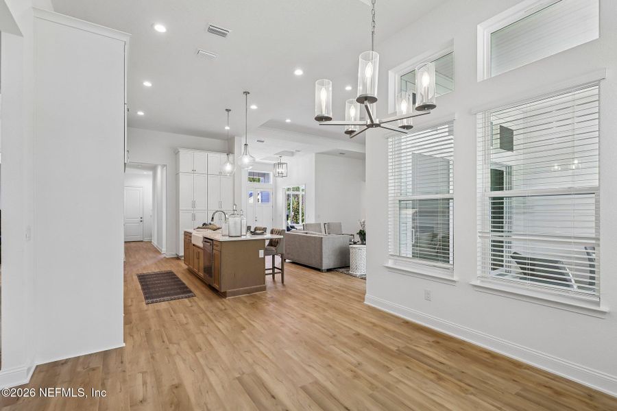 Furnished interior view inside a new home in SilverLeaf, St. Augustine (Image 16).