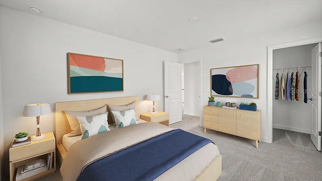 Furnished interior view inside a new home in Rye Ranch: Manor Homes, Parrish (Image 14). Furnished interior view inside a new home in Rye Ranch: Manor Homes, Parrish (Image 14).