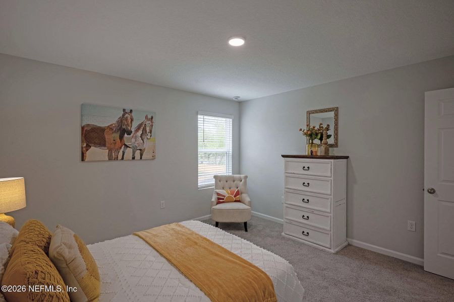 Furnished interior view inside a new home in , Jacksonville (Image 32).