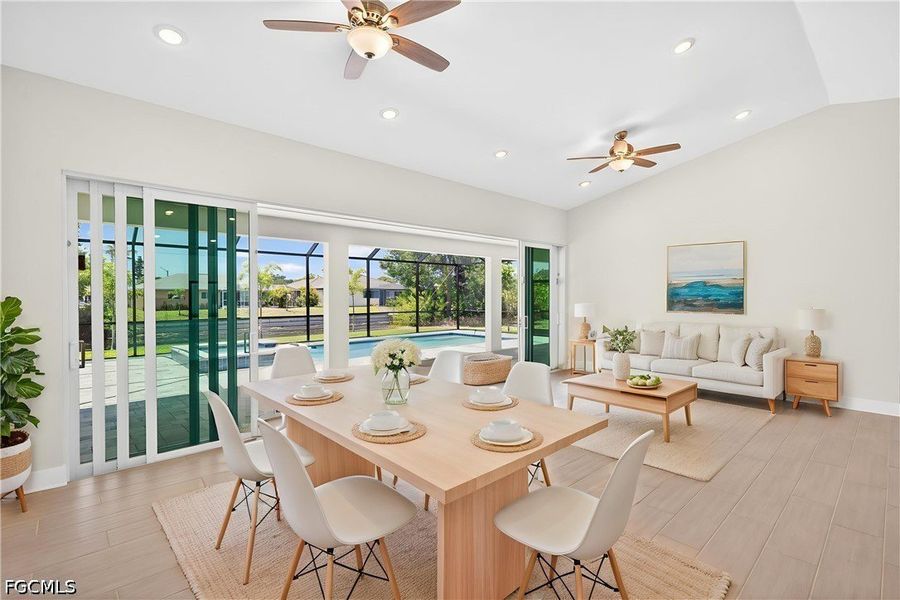 Furnished interior view inside a new home in Cape Coral, Cape Coral (Image 5).