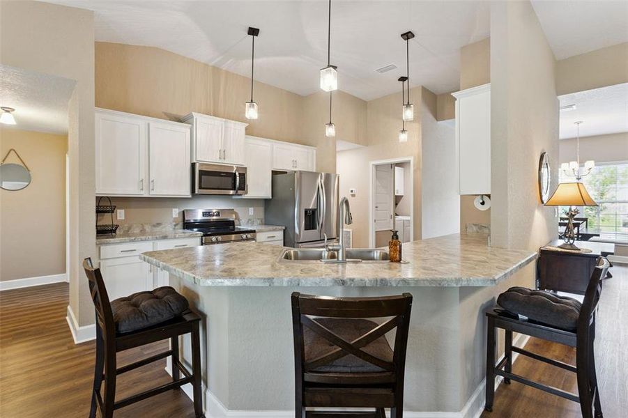 Furnished interior view inside a new home in Royal Highlands, Weeki Wachee (Image 8).
