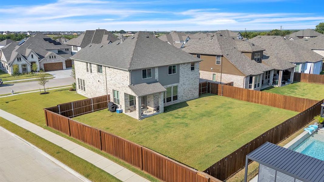 Front exterior of a new home in , Forney, TX, highlighting curb appeal (Image 20).