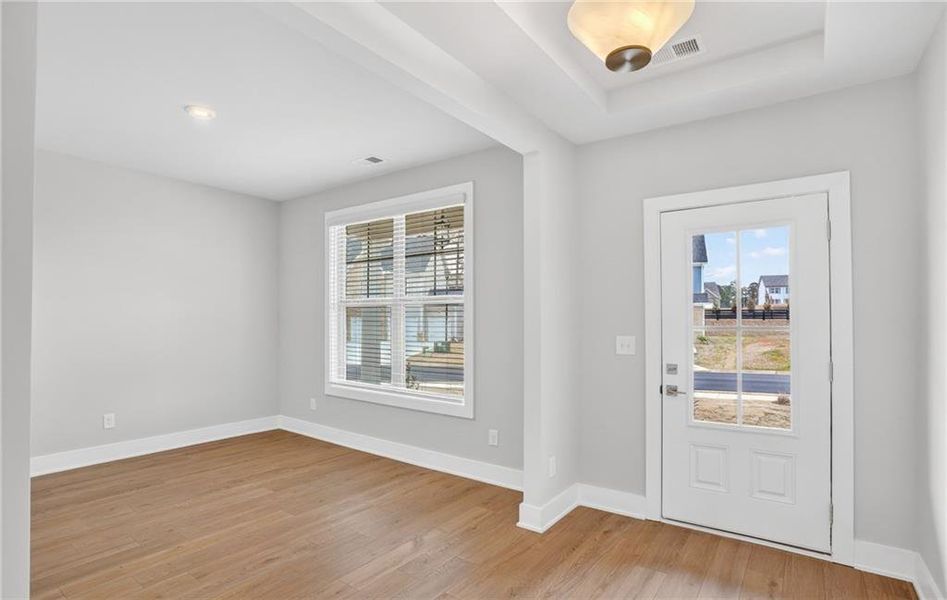 Spacious, unfurnished interior of a new home in , Stockbridge (Image 15).