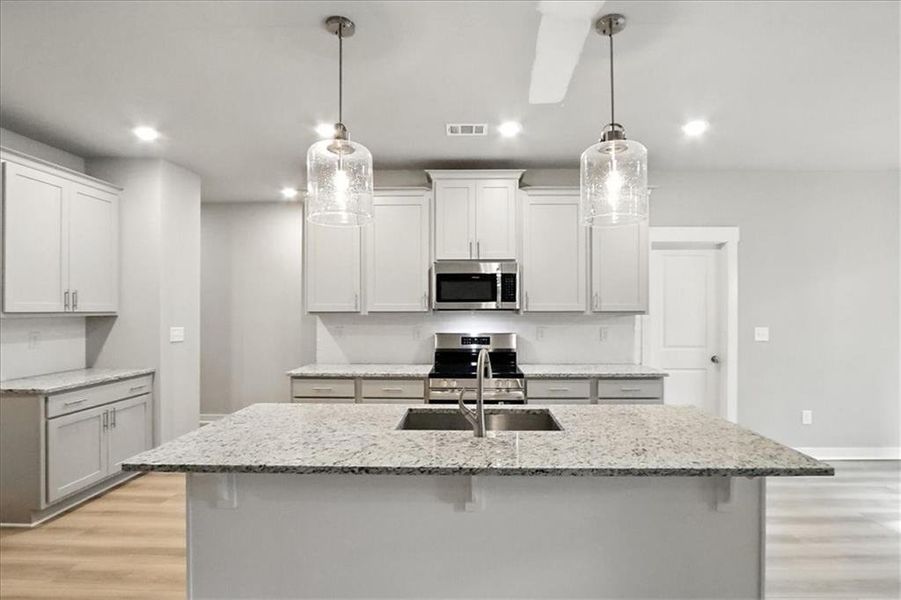 Furnished interior view inside a new home in , Jefferson (Image 12).
