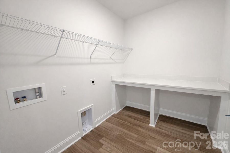 2nd Floor Laundry with Folding Table