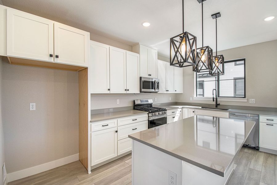 Representative furnished interior of a home built from the Oliver by Lokal Homes in The Commons at Victory Ridge, Colorado Springs (Image 7).