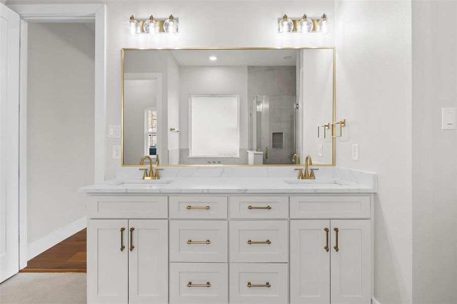 Furnished interior view inside a new home in , North Richland Hills (Image 15).