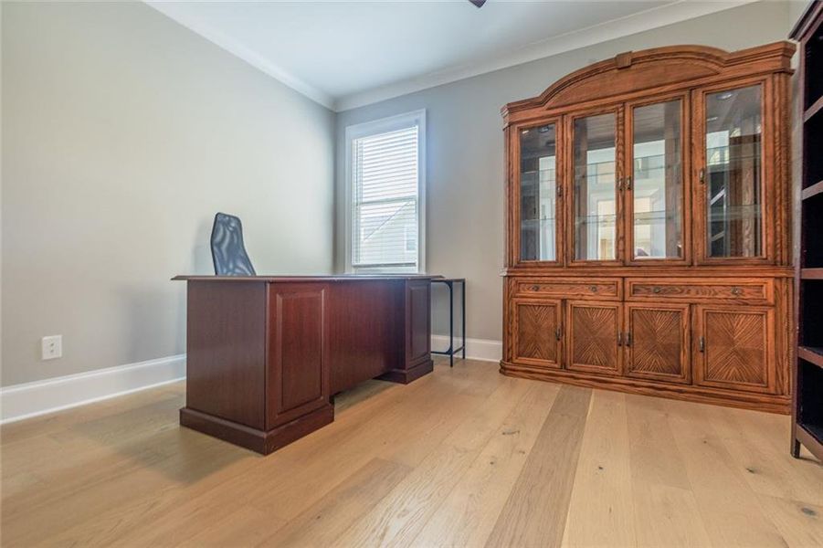 Furnished interior view inside a new home in , Powder Springs (Image 7).