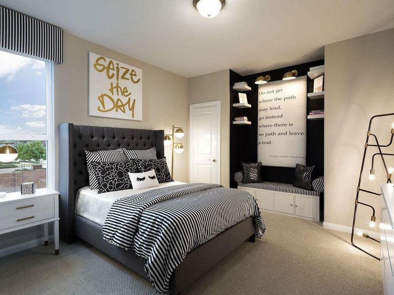 Photo is not of the actual home, but is an inspirational photo of builder’s model home and may depict options, furnishings, and/or decorator features that are not included.