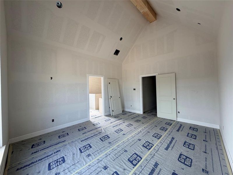 In-progress construction of a new home in Oak Water Ranch, Granbury, TX (Image 16). In-progress construction of a new home in Oak Water Ranch, Granbury, TX (Image 16).