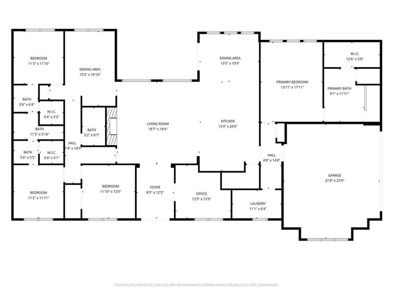 2D floor plan layout of this home in , Sherman, TX (Image 4). 2D floor plan layout of this home in , Sherman, TX (Image 4).