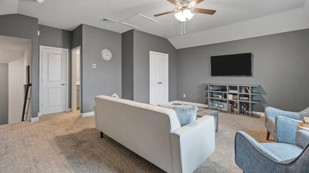 Furnished interior view inside a new home in Northstar West, Fort Worth (Image 36). Furnished interior view inside a new home in Northstar West, Fort Worth (Image 36).