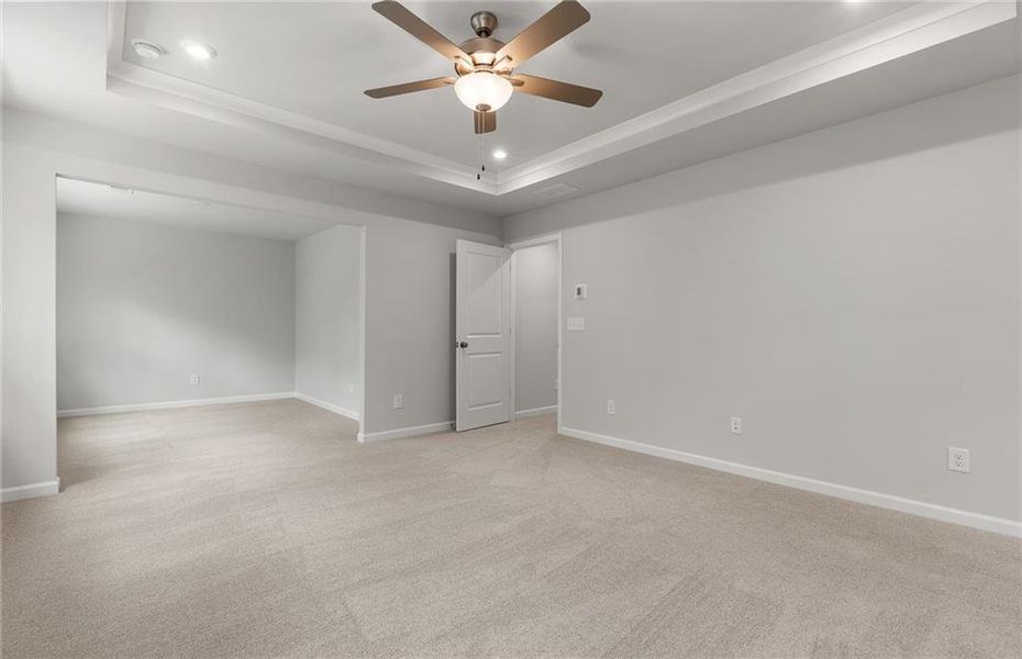 Spacious, unfurnished interior of a new home in Reunion, Flowery Branch (Image 43).