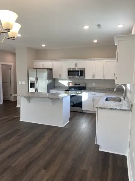 Representative furnished interior of a home built from the Carter by Foundation Home Builders LLC in Stallings Grove, Spring Hope (Image 3).