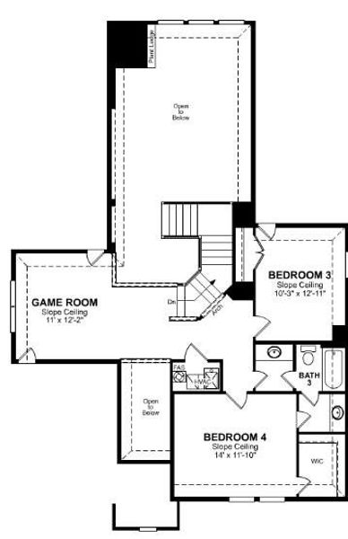 Beazer Homes Spiritas Ranch  Summerfield plan